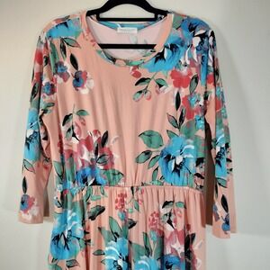 Reb & J. Modest Shop LA Floral Maxi Dress 2XL